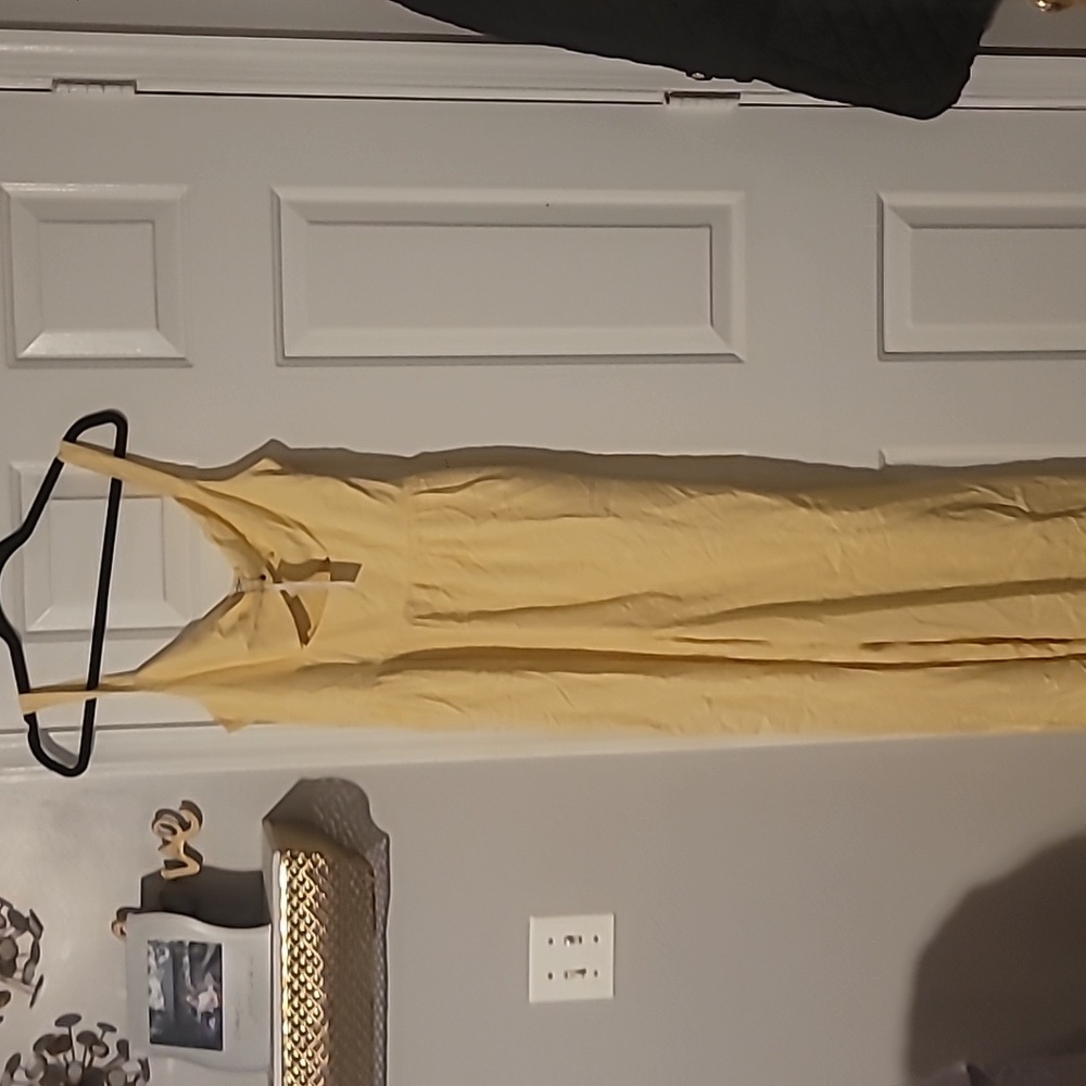 The Drop Women's Impala Yellow Cream Jumpsuit by influencer @idesign8 NWT - Picture 6 of 7